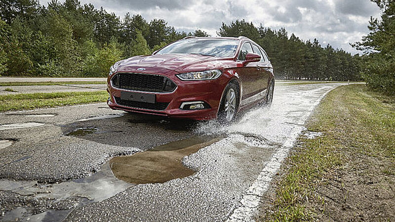 Ford ontwikkelt anti-kuilsysteem in Lommel